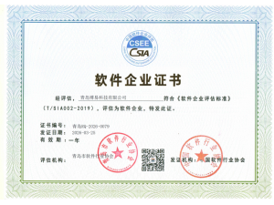 软件企业证书